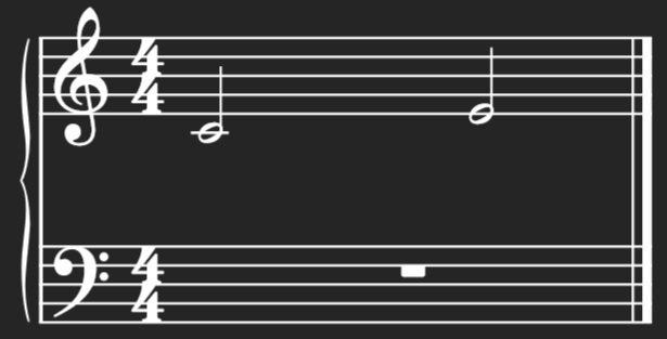Showing Melodic vs Harmonic Interval